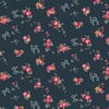 Cath Kidston Rose & Bows Navy Wallpaper Cath Kidston Rose & Bows Navy Wallpaper
