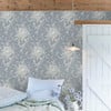Garden Floral Slate Grey Wallpaper Garden Floral Slate Grey Wallpaper